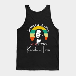 Kamala Harris History Is Now HERstory 2021 Tank Top